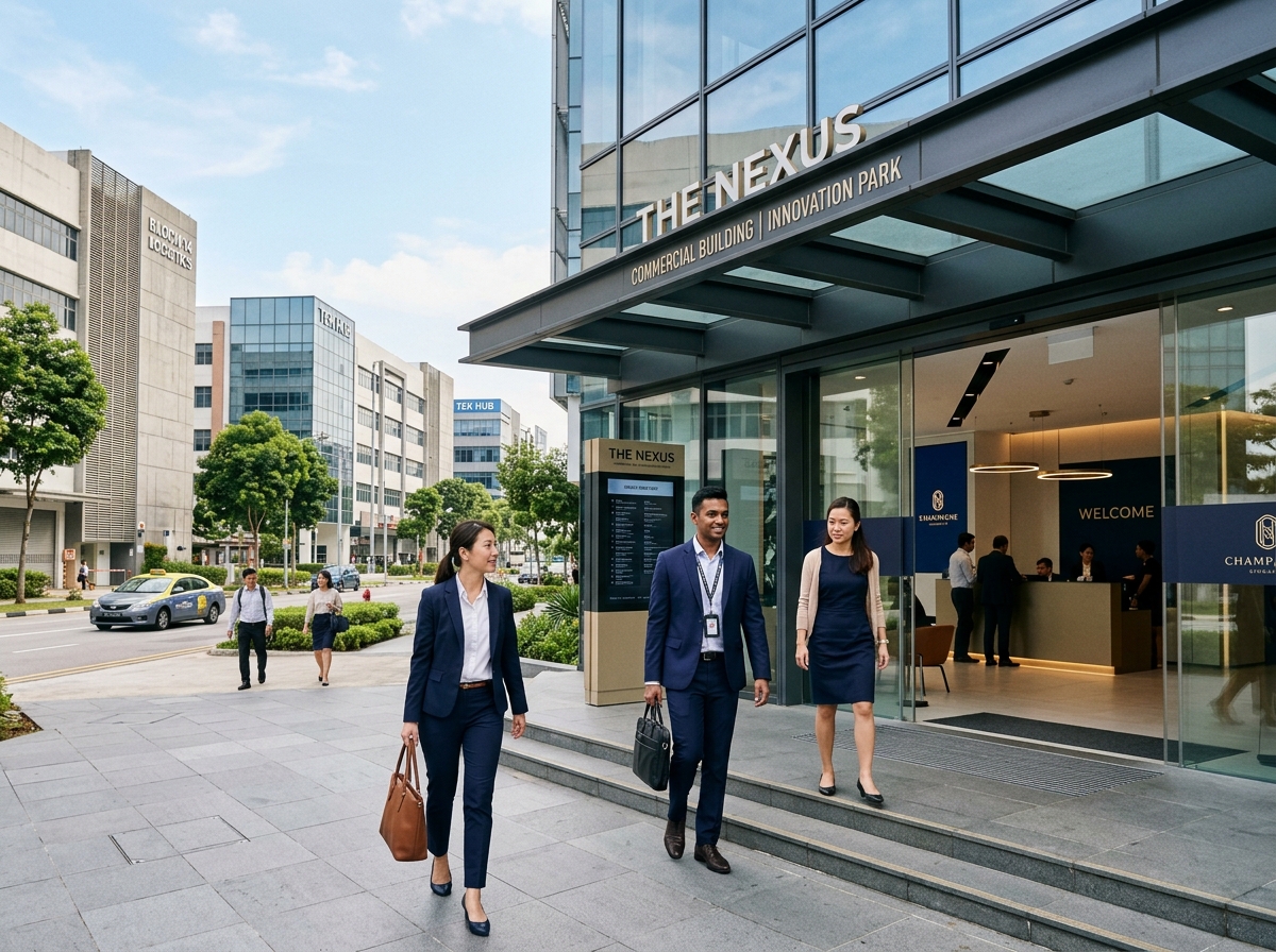 Singapore business scene for commercial insurance